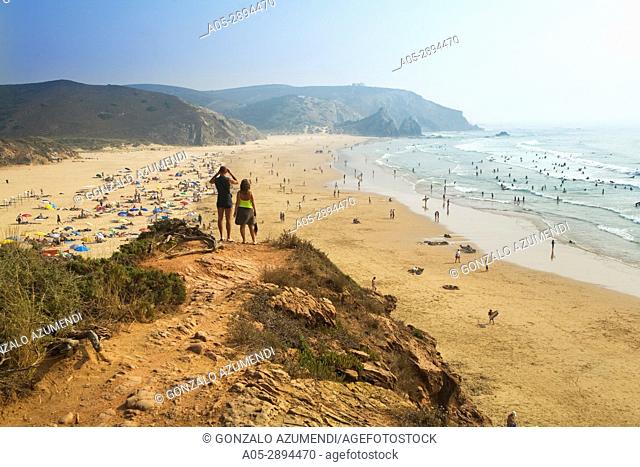 Amado beach. Carrapateira. Aljezur council. Vicentine Coast. Faro district. Algarve. Portugal