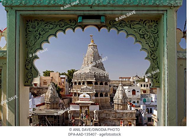 Indo-Aryan largest Jagdish temple built by Maharana Jagat Singh in 1651 A.D ; Udaipur ; Rajasthan ; India