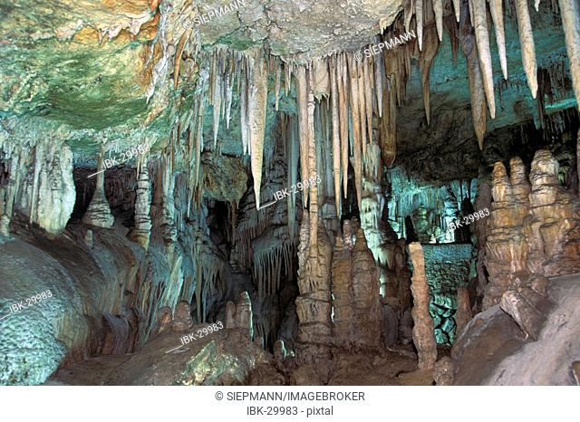 Majorca Coves de Campanet stalactite cave