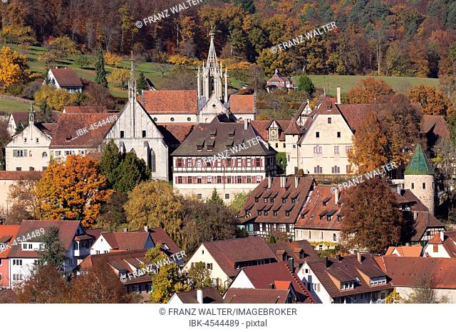 Monastery Bebenhausen near Tübingen in the Natural Park Schönbuch, Baden-Württemberg, Germany