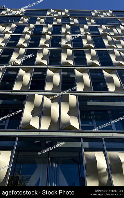 modern glass facade of hotel royal passeig de gracia in Barcelona in Spain, December 2, 2023. (CTK Photo/Ondrej Zaruba)