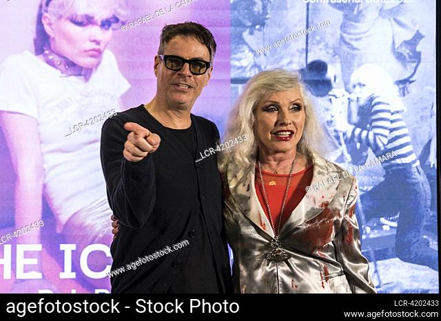 DEBBIE HARRY THE AMERICAN SINGER, SONGWRITER AND ACTRESS, 78 YEARS OLD AND ROB ROTH AMERICAN MULTIDISCIPLINARY ARTIST AND DIRECTOR BASED IN NEW YORK CITY