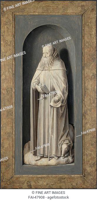 Saint John the Evangelist by Memling, Hans (1433/40-1494)/Oil on wood/Early Netherlandish Art/ca 1478/The Netherlands/National Gallery