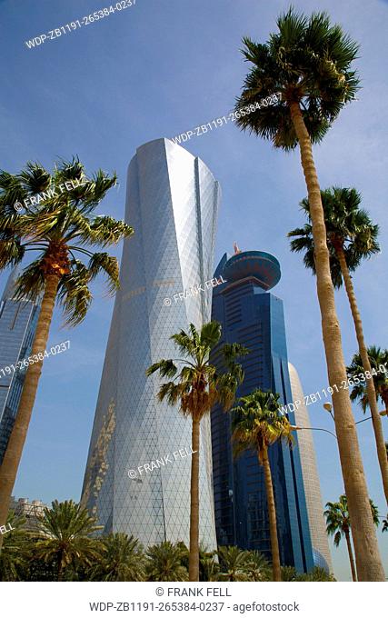 Middle East, Qatar, Doha, West Bay Central Financial District