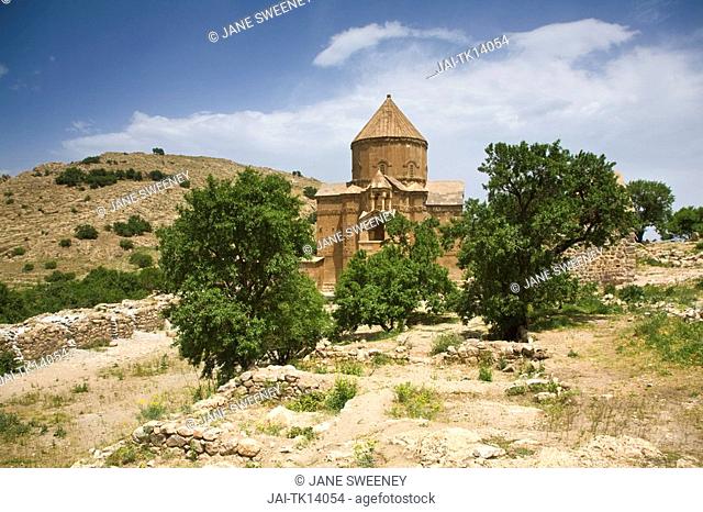 Turkey, Eastern Turkey, Lake Van, Akdamar Island, Armenian Church of the Holy Cross
