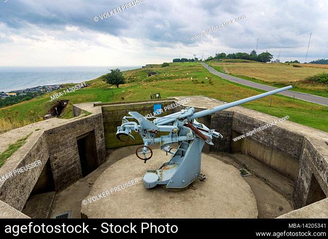 Frederikshavn, Bangsbo Fort, WWII bunker, built during the German occupancy in Frederikshavn, Jylland, Jutland, Denmark