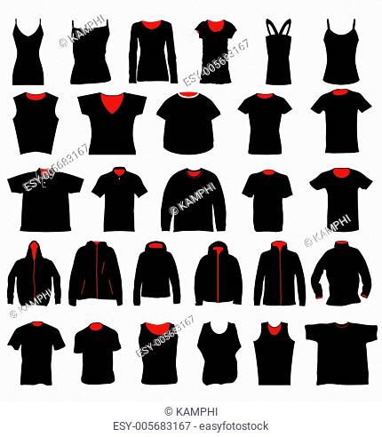 t-shirt templates collection