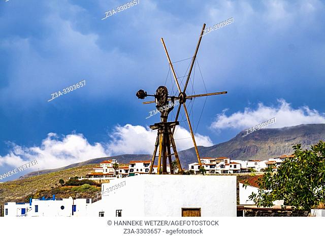 El molino de Las Nieves en Agaete / Windmill in Agaete, Gran Canaria