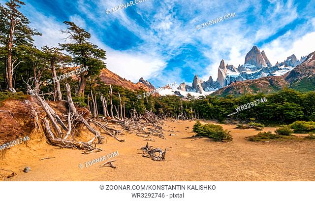 Fitz Roy mountain, El Chalten, Patagonia, Argentina