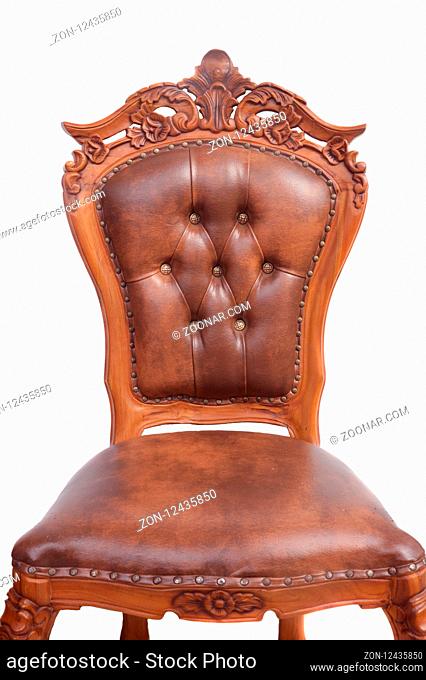 sofa chair on white background