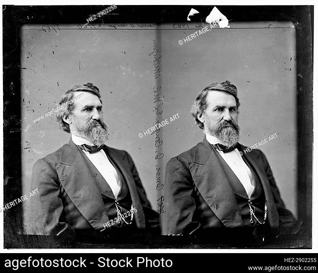 Senator Omar Dwight Conger of Michigan, 1865-1880. Creator: Unknown