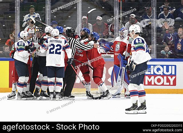 The Ice Hockey World Championship Group B match Czech Republic vs Norway in Tampere, Finland, May 21, 2022. (CTK Photo/Michal Kamaryt)