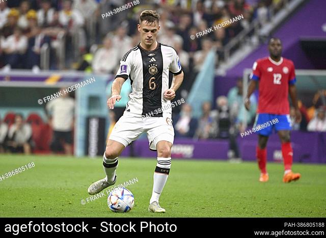 Joshua KIMMICH (GER), action, individual action, single image, cut out, full body shot, full figure Costa Rica (CRC) - Germany (GER) 2-4 group stage Group E