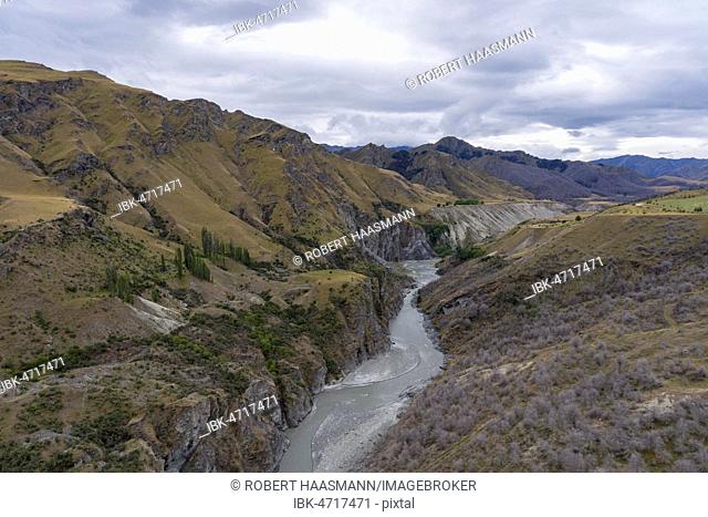 Shotover River in Skippers Canyon, Queenstown, Otago, South Island, New Zealand