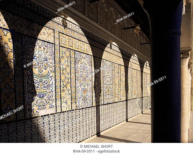 Mosque of the Barber, Kairouan, UNESCO World Heritage Site, Tunisia, North Africa, Africa
