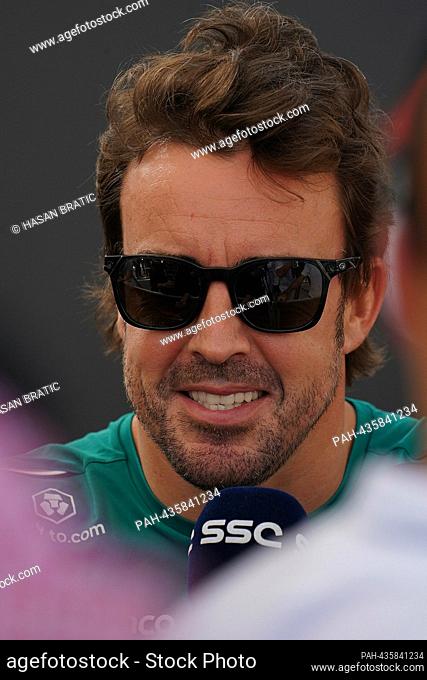 November 23rd, 2023, Yas Marina Circuit, Abu Dhabi, Formula 1 Etihad Airways Abu Dhabi Grand Prix 2023, in the picture Fernando Alonso (ESP)