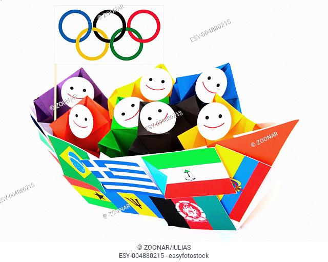 Olympic games and sport competition metaphor