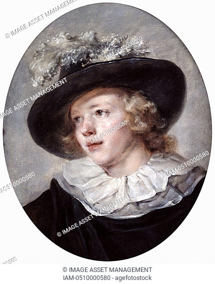 Jean-Honoré Fragonard 1732-1806  French painter Portrait of a young man