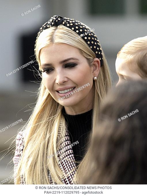 First Daughter and Advisor to the President Ivanka Trump arrives prior to United States President Donald J. Trump and First Lady Melania Trump hosting the...