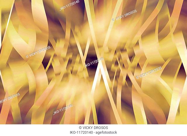 Abstract gold woven background pattern