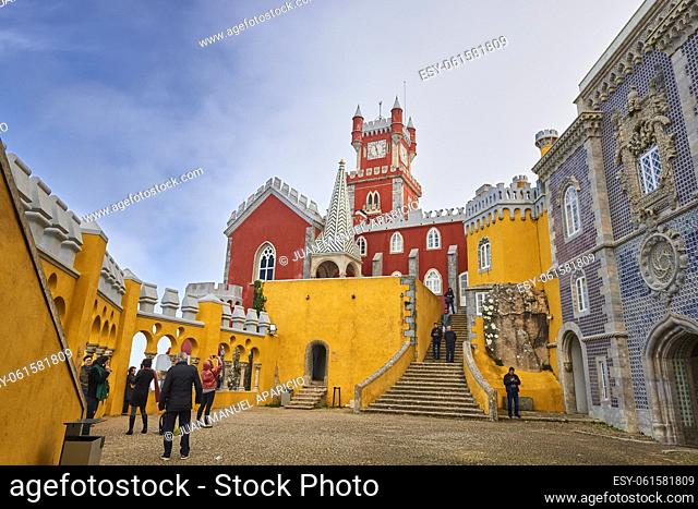 Pena Palace, Sintra, Portugal, Europe