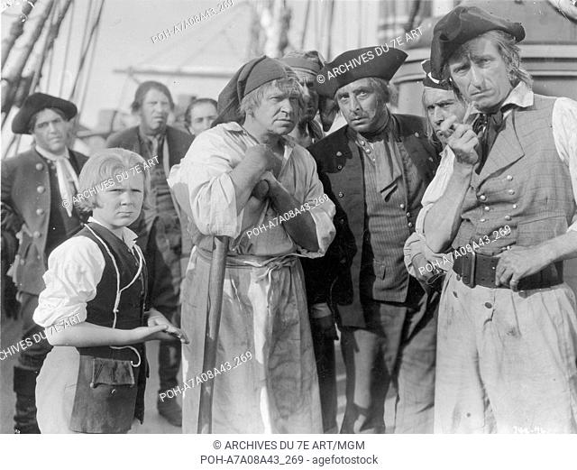 Treasure Island  Year: 1934 USA Wallace Beery, Jackie Cooper  Director: Victor Fleming. It is forbidden to reproduce the photograph out of context of the...