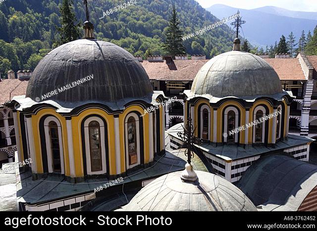 Rila monastery, the main church, is a world heritage site by UNESCO. Famous for it's beautiful frescoes, which were painted in the 19th century by Bulgarian...