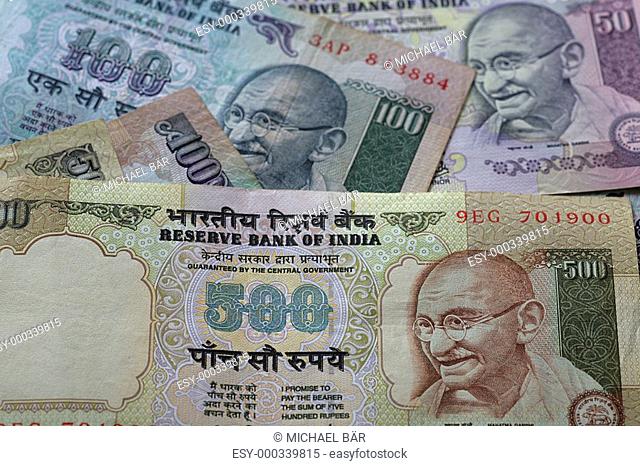Indische Geldscheine