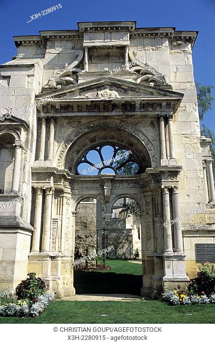 Portal Saint-Martin, Epernay, Marne department, Champagne-Ardenne region, France, Europe