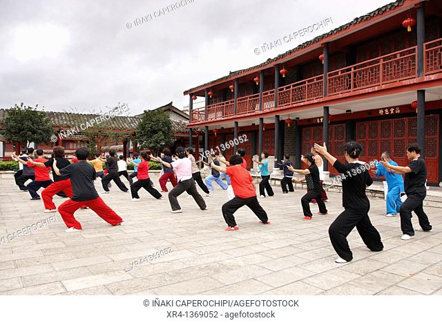 Tai chi, Anshun, Guizhou, China