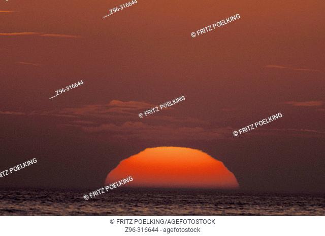 Sunset. Sanibel Island, Florida. USA