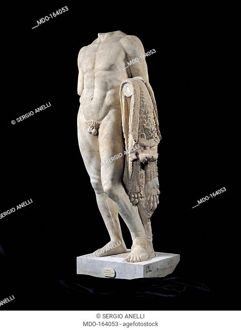 Headless Statue of Heracles, by Unknown artist, 1st Century, marble. Italy; Lazio; Rome; Palazzo Massimo alle Terme; inv. 29. All