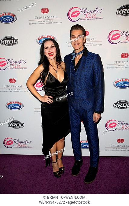 Celebrities attend 2017 Rhonda's Kiss Los Angeles Benefit Concert at The Hollywood Palladium Featuring: Etty Lau Farrell