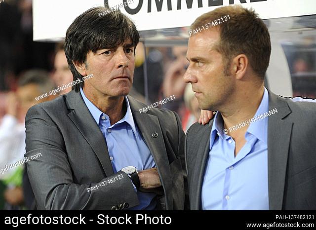 Report: Flick acted as Loew's successor after 0-6 defeat versus Spain. Archive photo: Federal coach Joachim LOEW, LÃ – W (GER), single image