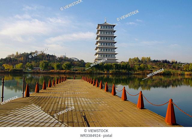 Shaanxi xi 'an expo garden changan tower
