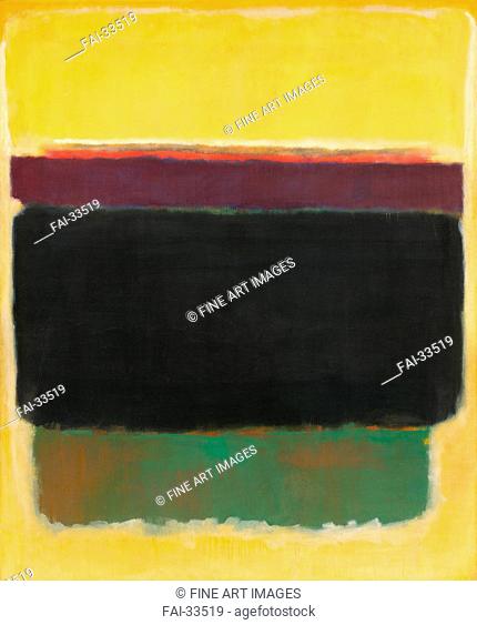 Untitled by Rothko, Mark (1903-1970)/Oil on canvas/Abstract expressionism/1949/The United States/National Gallery of Art, Washington/207x168