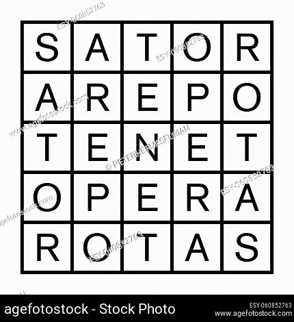 Sator square Stock Photos and Images | agefotostock