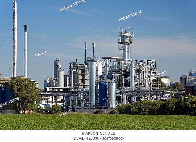 Mineral oil refinery Dollbergen Uetze Lower Saxony Germany