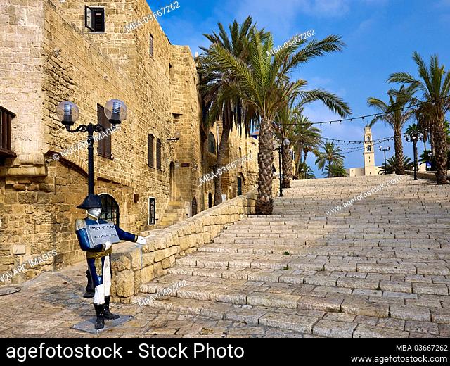 Historic old town in Jaffa near Tel Aviv, Israel, Middle East