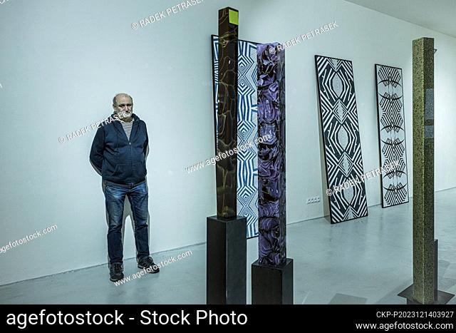 Exhibition of a selection of works by Zdenek Lhotsky (pictured) - painter, sculptor, glass artist and technologist, co-founder of the group Tvrdohlavi and...