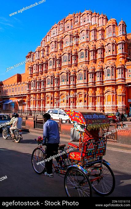Hawa Mahal - Palace of the Winds in Jaipur, Rajasthan, India, Stock Photo,  Picture And Rights Managed Image. Pic. ZON-10316124 | agefotostock