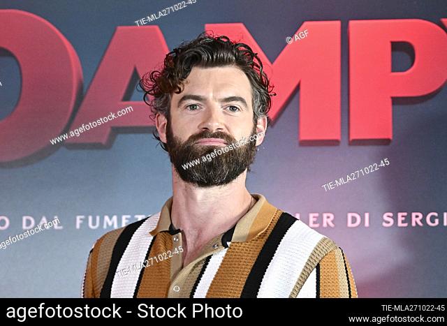 Actor Stuart Martin during Dampyr photocall in Rome, Italy 27 October 2022
