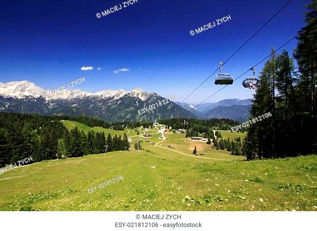 Austria mountains panorama
