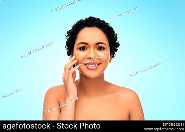 portrait of young african american woman