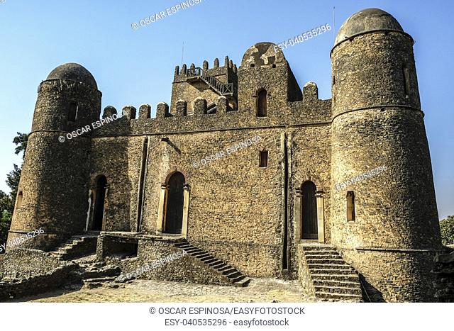 Fasil Ghebbi, UNESCO World Heritage Site in Gondar, Ethiopia