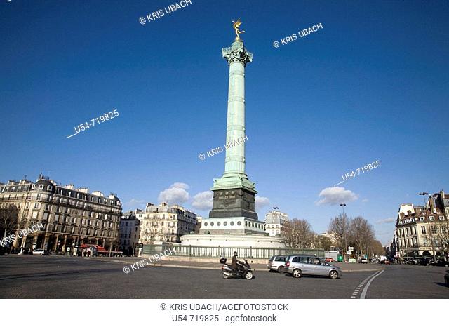 Place de la Bastille. Paris. France