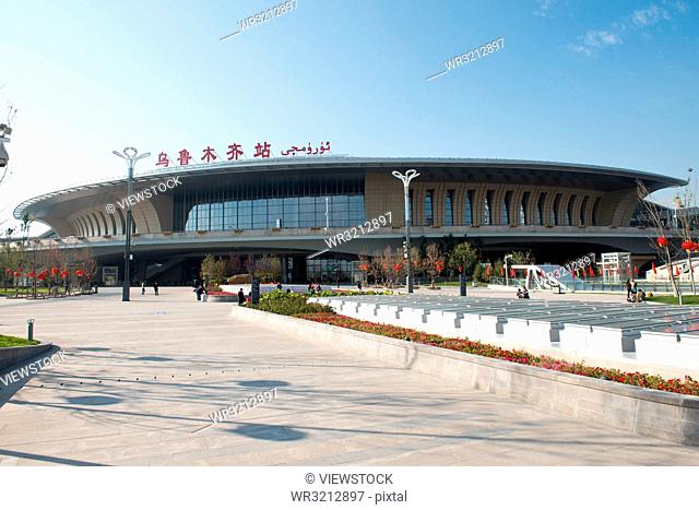 Xinjiang urumqi railway station