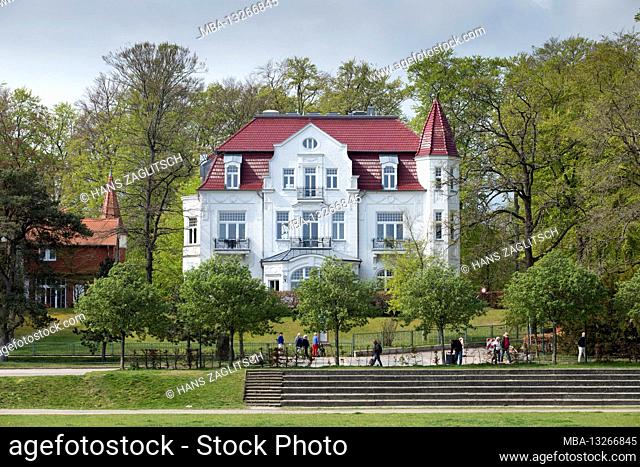 Villa Staudt, Heringsdorf, Usedom Island, Baltic Sea Coast, Mecklenburg-Western Pomerania, Germany