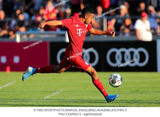firo: 08.08.2019, Fuvuball, 1.Bundesliga, season 2019/20, friendly match, FC Rottach-Egern - FC Bayern Munich 0:23, Sarpreet Singh, Bayern Munich, FC Bayern