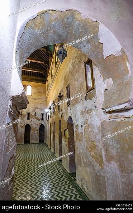Madrasa Bou Inania, fundada por el sultán Abú Hassan Marini (1331-1351), Mequinez , Marruecos, Africa